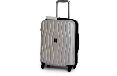 IT Luggage Waves Small 4 Wheel Suitcase - Cream